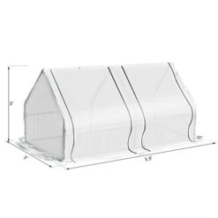 Petit Tunnel Outsunny De 5,9 Pi L. X 3 Pi L. X 3 Pi H. -Outsunnies Boutique 330928801 AlternateImage2 l