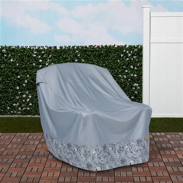 Housse Carrée Pour Meuble De Patio Vera Bradley Par Classic Accessories En Polyester Gris 4 Housse Carrée Pour Meuble De Patio Vera Bradley Par Classic Accessories En Polyester Gris – Image 2