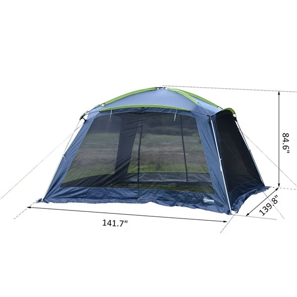 OUTSUNNY Tente De Camping En Maille Pour 8 Personnes 5 OUTSUNNY Tente De Camping En Maille Pour 8 Personnes – Image 3