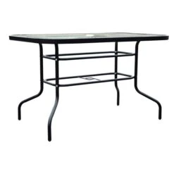 Ensemble De Salle à Manger Beige Pour Le Patio Par Outsunny Avec Cadre Noir, 8 Pièces -Outsunnies Boutique 330932532 AlternateImage6 l