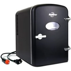 Mini Réfrigérateur Autoportant Retro Par Koolatron Noir De 0,14 Pi3