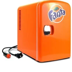 Mini Réfrigérateur Autoportant Fanta Par Coca-Cola Orange De 0,14 Pi3