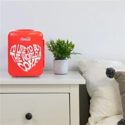 Mini Réfrigérateur Autoportant World 1971 Par Coca-Cola Rouge De 0,14 Pi3 7 Mini Réfrigérateur Autoportant World 1971 Par Coca-Cola Rouge De 0,14 Pi3 -Outsunnies Boutique 330941667 AlternateImage2 l