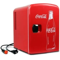 Mini Réfrigérateur Autoportant Classic Par Coca-Cola Rouge De 0,14 Pi3