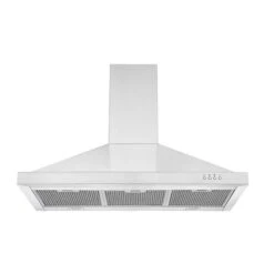 Hotte Murale Convertible De 36 po Ancona En Acier Inoxydable Avec éclairage DEL Et Commandes électroniques