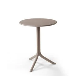 Table De Bistrot Spritz Pour L'extérieur à Deux Bases Par Nardi, Beige