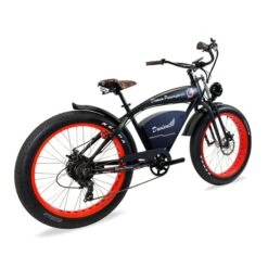 Vélo Unisexe Davient Par Demon Electric Noir Avec Jantes Rouges De 26 Po -Outsunnies Boutique 330951342 AlternateImage2 l