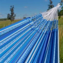 Hamac Double Azul Par Vivere En Coton -Outsunnies Boutique 330951381 AlternateImage3 l