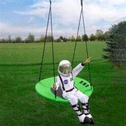 Balançoire Vert Terre Par Vivere De 40 po Avec Cordes De Suspension Réglables -Outsunnies Boutique 330951408 AlternateImage1 l