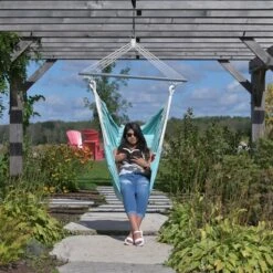 Chaise Hamac Aqua Par Vivere En Polyester Avec Coussins Et Poches Intégrées -Outsunnies Boutique 330951417 AlternateImage1 l