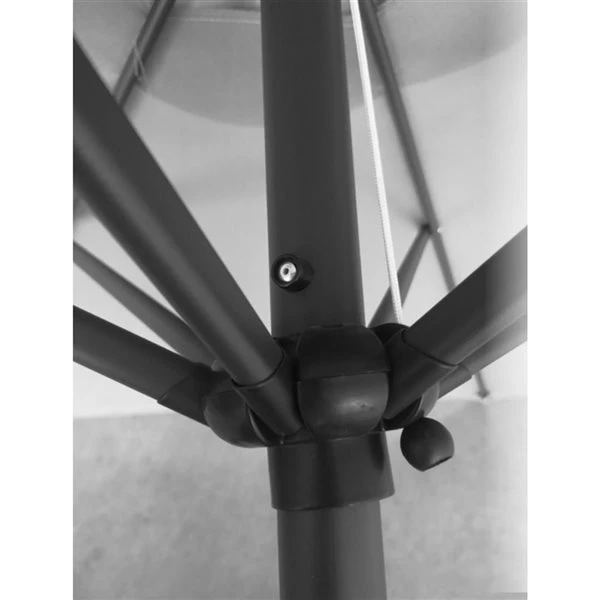 Parasol De Marché ProYard Decor De 9 pi Avec Bouton-poussoir, Bleu Cobalt 6 Parasol De Marché ProYard Decor De 9 pi Avec Bouton-poussoir, Bleu Cobalt – Image 4