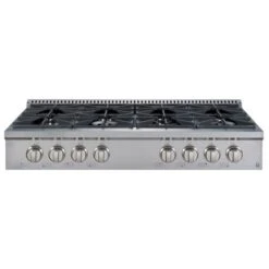 Surface De Cuisson Au Gaz Ancona En Acier Inoxydable De 48 Po à 7 Brûleurs 10 Surface De Cuisson Au Gaz Ancona En Acier Inoxydable De 48 Po à 7 Brûleurs -Outsunnies Boutique 330967864 AlternateImage3 l