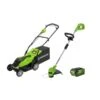 Ensemble De Tondeuse à Gazon De 14 Po Et Coupe-bordure De 12 Po Greenworks De 40 V (batterie Et Chargeur Inclus), 4 Pièces 2 Ensemble De Tondeuse à Gazon De 14 Po Et Coupe-bordure De 12 Po Greenworks De 40 V (batterie Et Chargeur Inclus), 4 Pièces -Outsunnies Boutique 330968679 MainImage 001 l