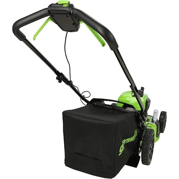 Tondeuse à Gazon Sans Fil Greenworks à Propulsion Sans Balais De 20 Po, 24 Volts Au Lithium-ion (batteries Et Chargeur Inclus) 7 Tondeuse à Gazon Sans Fil Greenworks à Propulsion Sans Balais De 20 Po, 24 Volts Au Lithium-ion (batteries Et Chargeur Inclus) – Image 5