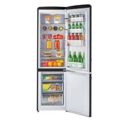 Réfrigérateur à Congélateur Inférieur Noir Minuit Classic Retro Par Unique De 9 pi³ Et 21,6 po, Homologué Energy Star 9 Réfrigérateur à Congélateur Inférieur Noir Minuit Classic Retro Par Unique De 9 pi³ Et 21,6 po, Homologué Energy Star -Outsunnies Boutique 330975680 AlternateImage2 l