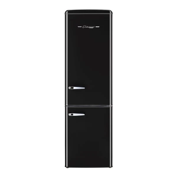 Réfrigérateur à Congélateur Inférieur Noir Minuit Classic Retro Par Unique De 9 pi³ Et 21,6 po, Homologué Energy Star 3 Réfrigérateur à Congélateur Inférieur Noir Minuit Classic Retro Par Unique De 9 pi³ Et 21,6 po, Homologué Energy Star