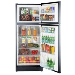 Réfrigérateur à Congélateur Supérieur Noir De 14 pi³ Off-Grid Par Unique Au Propane à Profondeur Standard -Outsunnies Boutique 330975695 AlternateImage1 l