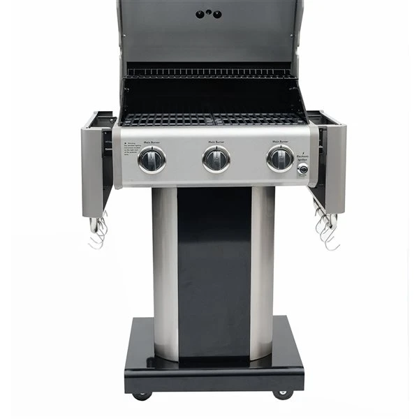 Barbecue Au Gaz Propane De 30 000 BTU Noir Par Kenmore Avec 3 Brûleurs 4 Barbecue Au Gaz Propane De 30 000 BTU Noir Par Kenmore Avec 3 Brûleurs – Image 2