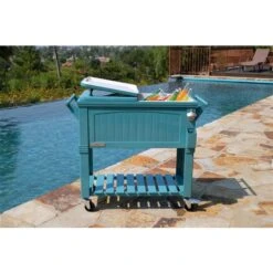 Glacière à Roulettes Isotherme Par Permasteel De 75,7 L, Sarcelle 11 Glacière à Roulettes Isotherme Par Permasteel De 75,7 L, Sarcelle -Outsunnies Boutique 330977118 AlternateImage4 l