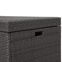 Boite De Rangement En Rotin Brun De 20 Po X 25 Po Par Outsunny -Outsunnies Boutique 330977181 AlternateImage4 l