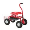 Chariot De Jardin Avec Poignés Pivotantes Et Siège Ajustable Par Outsunny -Outsunnies Boutique 330977265 MainImage 001 l
