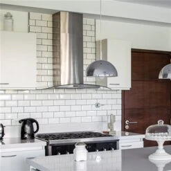 Hotte De Cuisine Murale Convertible En Acier Inoxydable Et En Verre De 30 Po Par Aria Avec Filtre à Charbon -Outsunnies Boutique 330977888 AlternateImage3 l