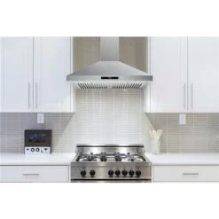 Hotte De Cuisine Murale Convertible En Acier Inoxydable De 30 Po Par Aria Avec Filtre à Charbon Inclus -Outsunnies Boutique 330977897 AlternateImage3 l