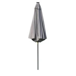 Parasol Pour Patio Gris Anthracite De 9 Pi Par Outsunny -Outsunnies Boutique 330979309 AlternateImage3 l
