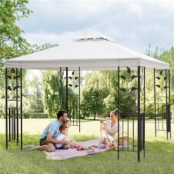 Abri De Jardin Permanent Outsunny En Métal Blanc Carré Avec Toit En Polyester De 9,7 Pi X 9,7 Pi 7 Abri De Jardin Permanent Outsunny En Métal Blanc Carré Avec Toit En Polyester De 9,7 Pi X 9,7 Pi -Outsunnies Boutique 330979384 AlternateImage1 l
