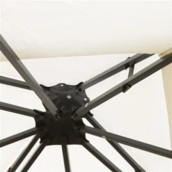 Abri De Jardin Permanent Outsunny En Métal Blanc Carré Avec Toit En Polyester De 9,7 Pi X 9,7 Pi 9 Abri De Jardin Permanent Outsunny En Métal Blanc Carré Avec Toit En Polyester De 9,7 Pi X 9,7 Pi -Outsunnies Boutique 330979384 AlternateImage7 l