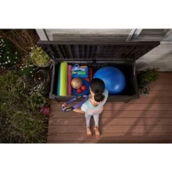 Coffre De Jardin Brightwood 27,5 Po X 57 Po Par Keter, 454 L -Outsunnies Boutique 330984089 AlternateImage3 l