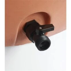 Baril De Pluie Castilla Par Algreen De 6,6 Pi3 En Plastique Avec Robinet, Terracotta -Outsunnies Boutique 330989669 AlternateImage3 l