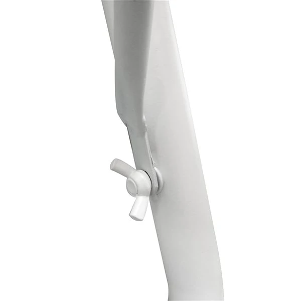 Table En Forme De Demi-lune Pour Le Balcon Par Outsunny De 23,5 po L. X 17,75 po L. 7 Table En Forme De Demi-lune Pour Le Balcon Par Outsunny De 23,5 po L. X 17,75 po L. – Image 5