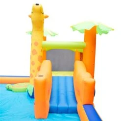 Aire De Jeux D'eau Gonflable Safari Splash Par BANZAI En Plastique De 168 Po X 150 Po Avec Piscine -Outsunnies Boutique 330994177 AlternateImage4 l