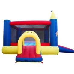 Château Gonflable Rebondissant Slide 'N Fun Par BANZAI En Plastique De 144 Po X 146 Po -Outsunnies Boutique 330994180 AlternateImage2 l