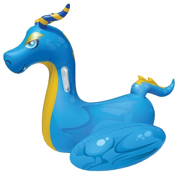 Flotteur Gonflable Splash Buddies Bleu En Forme De Dragon, 1 Place 3 Flotteur Gonflable Splash Buddies Bleu En Forme De Dragon, 1 Place