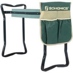 Agenouilloir SONGMICS Vert De 24,4 Po X 11 Po En Mousse
