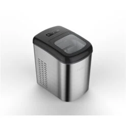 Machine à Glaçons De Comptoir De 26 Lb Avec Porte Relevable Par Galanz, Acier Inoxydable