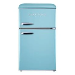 Mini Réfrigérateur à Congélateur Supérieur Autoportant De 3,1 Pi³ Par Galanz, Bleu