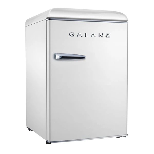 Mini Réfrigérateur Autoportant De 2,5 Pi³ Avec Compartiment Congélateur Par Galanz, Blanc 4 Mini Réfrigérateur Autoportant De 2,5 Pi³ Avec Compartiment Congélateur Par Galanz, Blanc – Image 2