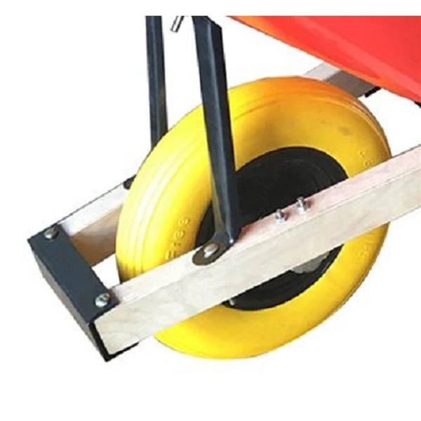 Brouette Avec Plateau En Acier De 6 Pi.cu. Et Poignée En Bois Par ProYard 4 Brouette Avec Plateau En Acier De 6 Pi.cu. Et Poignée En Bois Par ProYard – Image 2