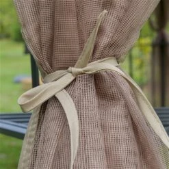 Abri De Jardin Semi-permanent Brun Outsunny Carré En Métal De 10 Pi X 10 Pi Avec Toit En Polyester, Moustiquaire Incluse 11 Abri De Jardin Semi-permanent Brun Outsunny Carré En Métal De 10 Pi X 10 Pi Avec Toit En Polyester, Moustiquaire Incluse -Outsunnies Boutique 331001442 AlternateImage5 l