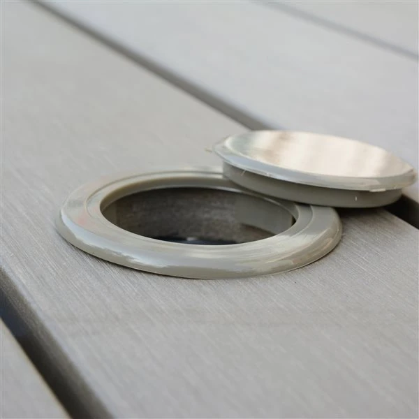 Table à Manger D'extérieur Rectangulaire Gallant Par CorLiving De 35 Po L. X 59 Po L. Avec Trou Pour Parasol 7 Table à Manger D'extérieur Rectangulaire Gallant Par CorLiving De 35 Po L. X 59 Po L. Avec Trou Pour Parasol – Image 5