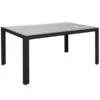 Table à Manger D'extérieur Rectangulaire Gallant Par CorLiving De 35 Po L. X 59 Po L. Avec Trou Pour Parasol