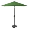 CorLiving Parasol De Patio Carré Vert Forêt Inclinable De 9 Pi Avec Base 1 CorLiving Parasol De Patio Carré Vert Forêt Inclinable De 9 Pi Avec Base -Outsunnies Boutique 331006766 MainImage 001 l