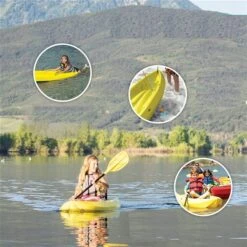 Kayak Wave Pour Enfant Avec Pagaie De 72 Po Jaune Par LIFETIME -Outsunnies Boutique 331012664 AlternateImage4 l