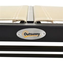 Banc Coulissant D'extérieur Outsunny Crème En Acier Pour 2 Personnes 9 Banc Coulissant D'extérieur Outsunny Crème En Acier Pour 2 Personnes -Outsunnies Boutique 331014291 AlternateImage7 l