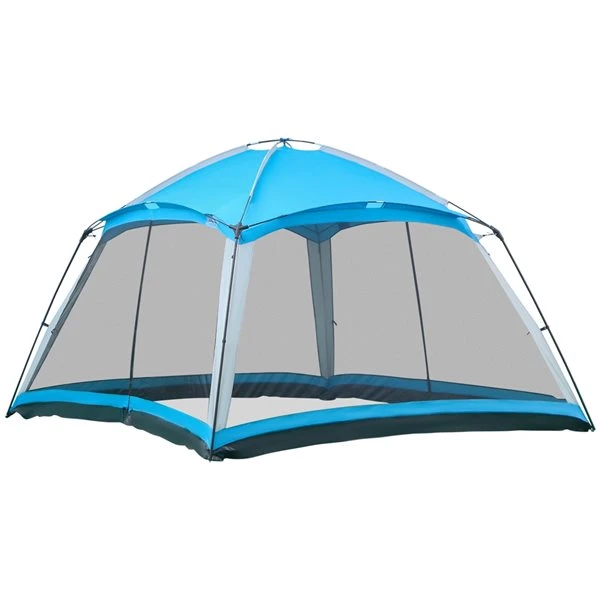 Tente De Camping Outsunny Avec Moustiquaire En Polyester Pour 8 Personnes 3 Tente De Camping Outsunny Avec Moustiquaire En Polyester Pour 8 Personnes