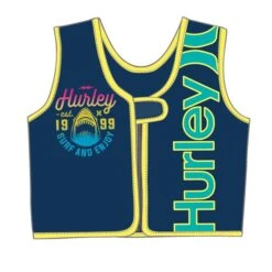 Gilet De Natation En Néoprène Avec Fermeture éclair Par Hurley, Bleu Foncé