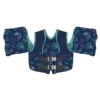 Gilet De Flottaison Pour Enfant Avec Flotteurs Sur Les épaules Par Hurley, Bleu/vert